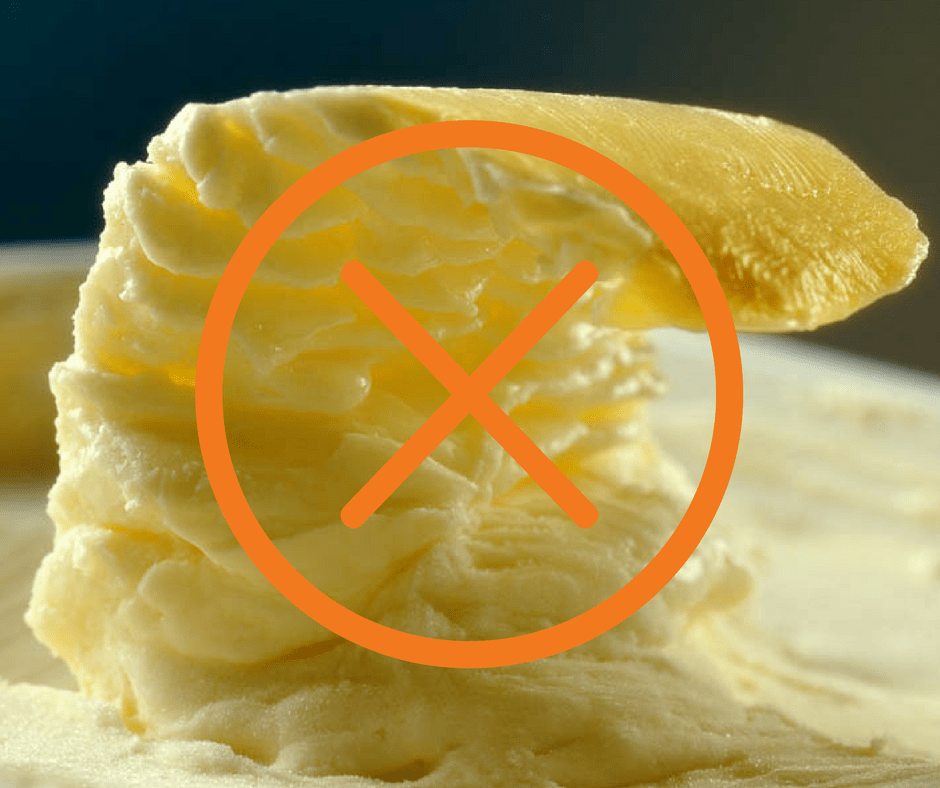 Remplacez la margarine pour les matières grasses saines telles que l'huile de noix de coco et l'huile d'olive