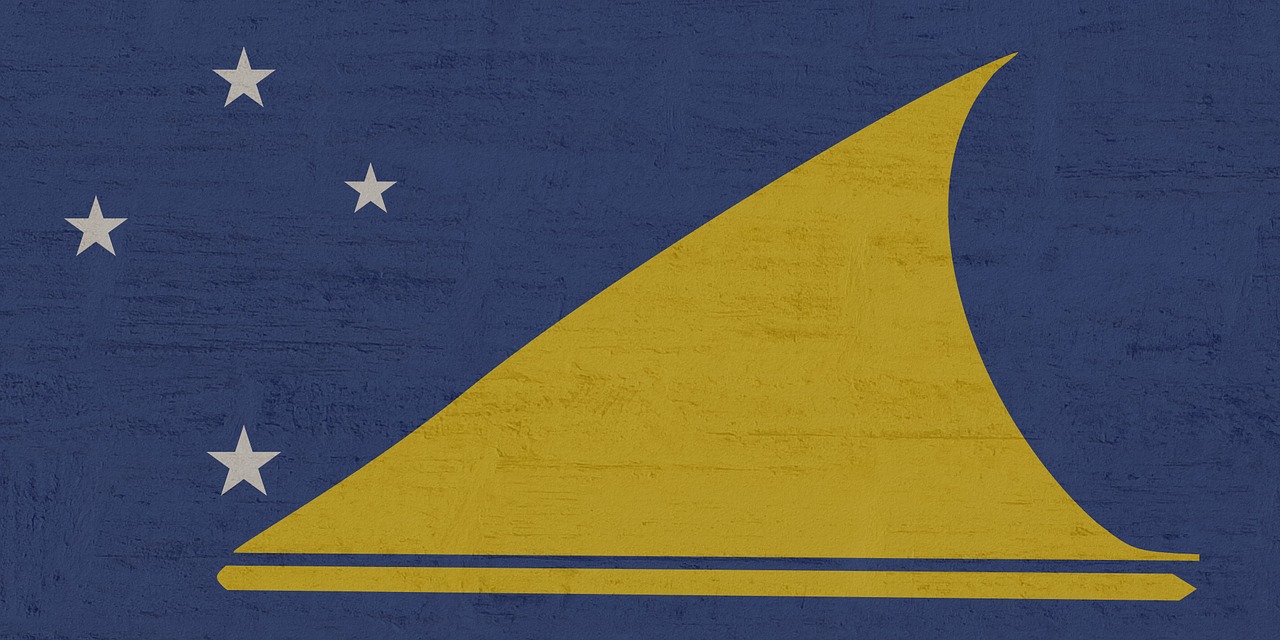 Flag of the Polynesian island of Tokelau
