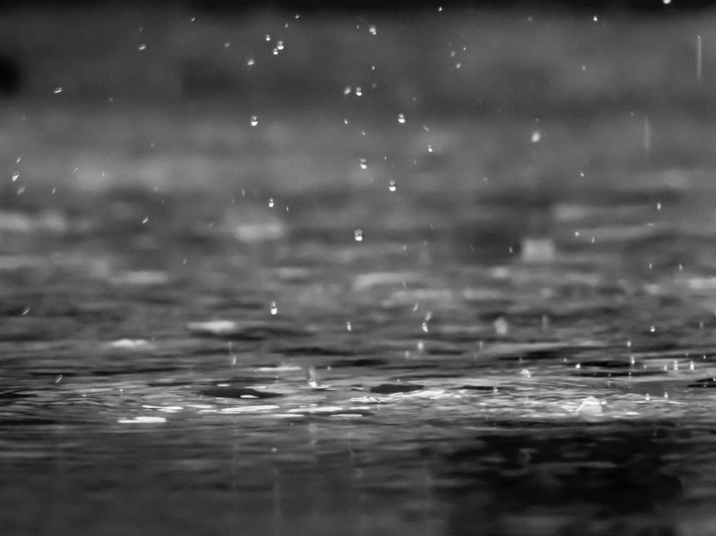 l'eau de pluie ne convient pas pour se laver