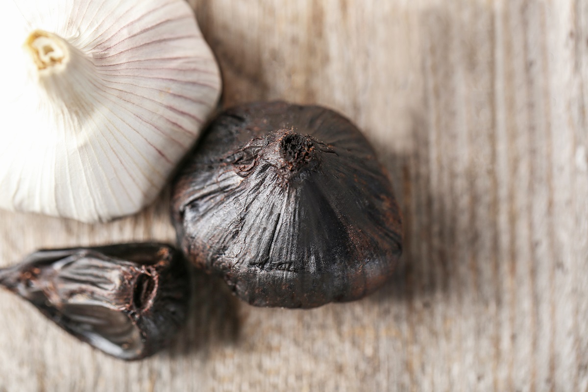 What is black or fermented garlic?