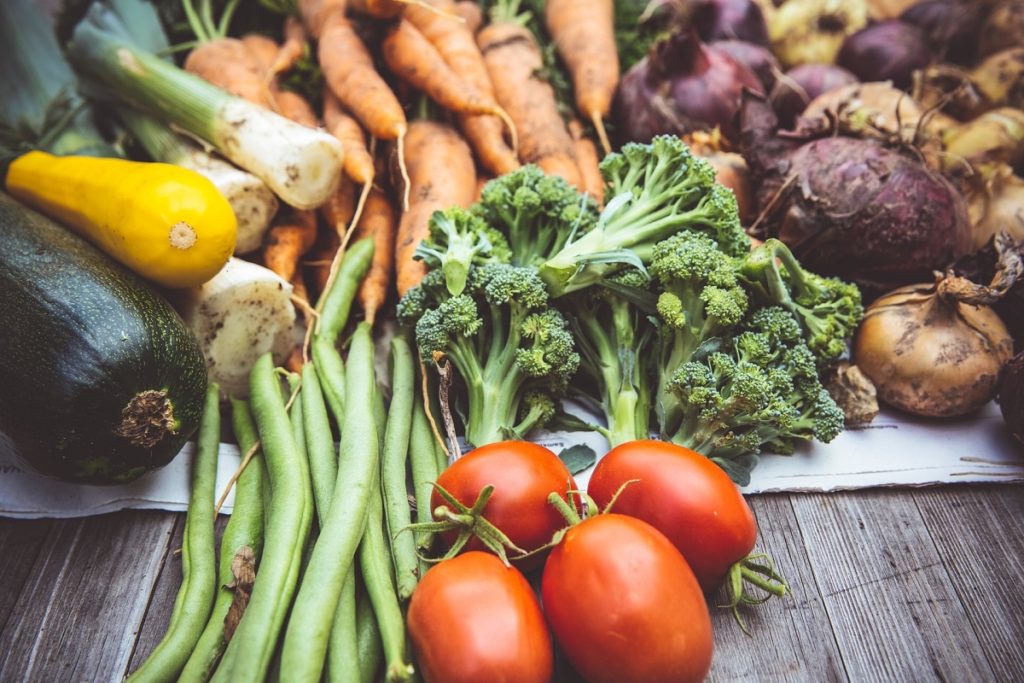 Groenten zit vol met vitamine C