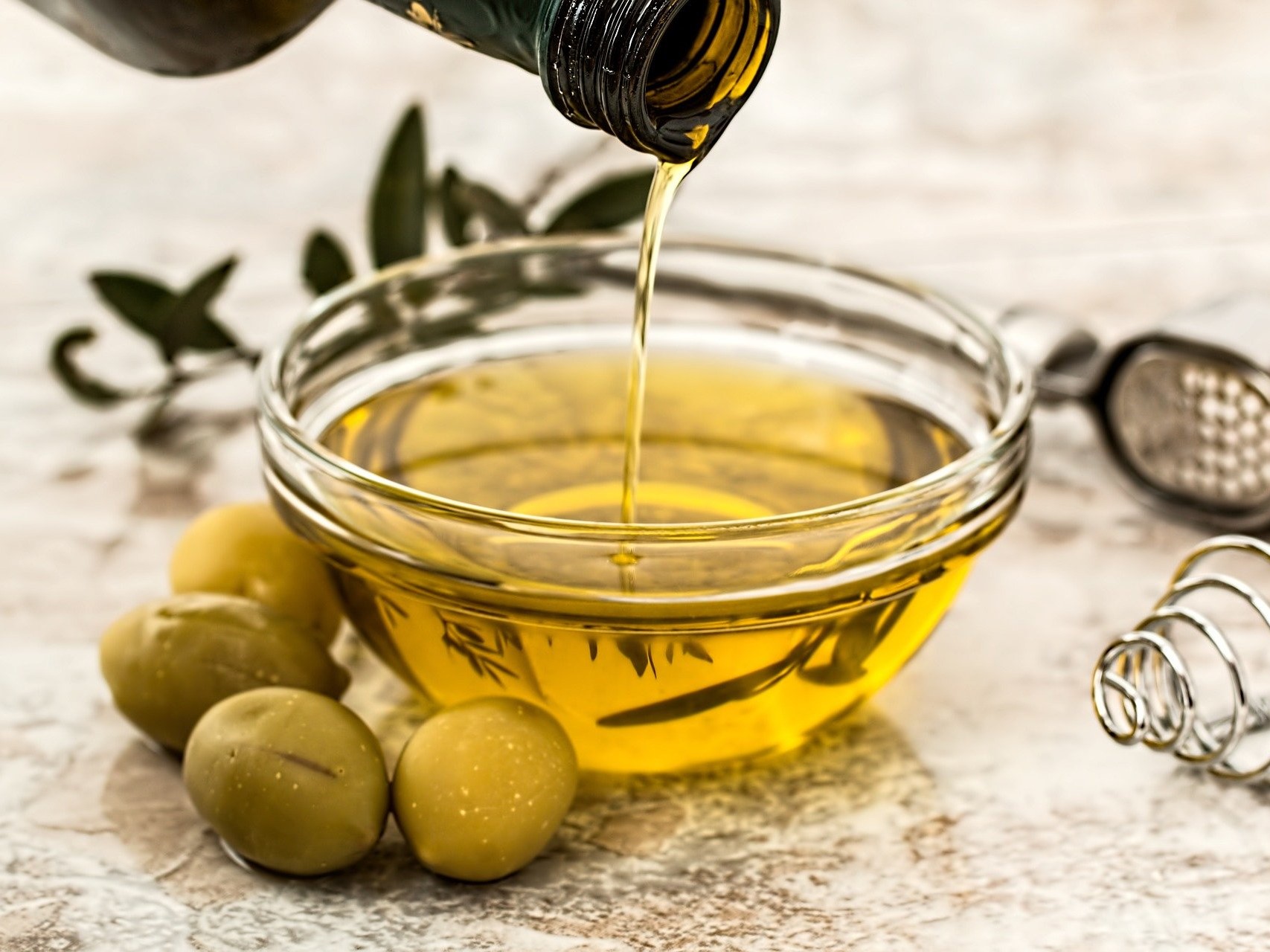l'huile d'olive contient beaucoup de polyphénols